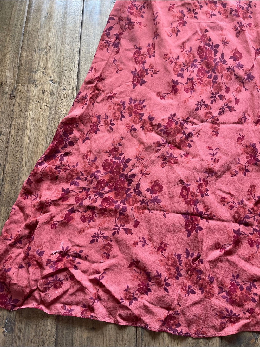 Reformation Esra Clarette Long Sleeve Floral Red Maxi Dress Size Medium - Picture 5 of 8